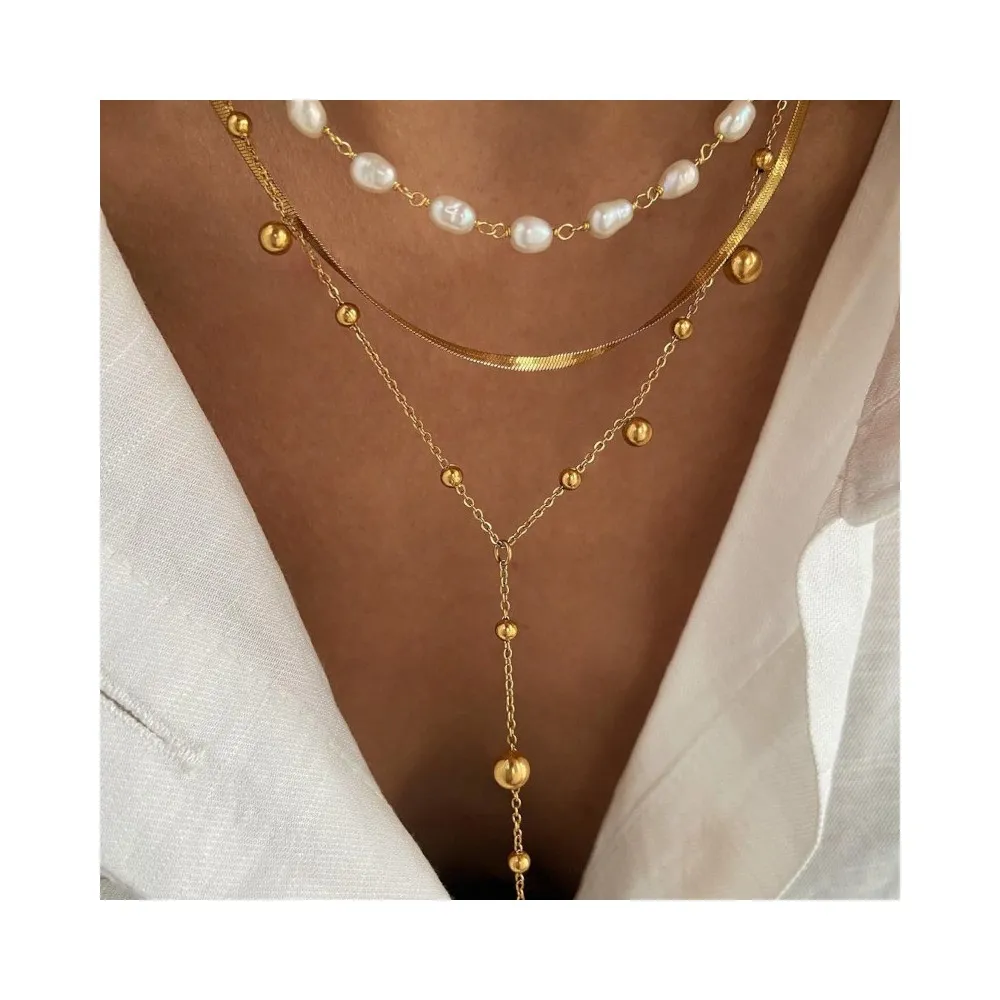 Collar Herryingbone Oro 3 MM (Varias Medidas)