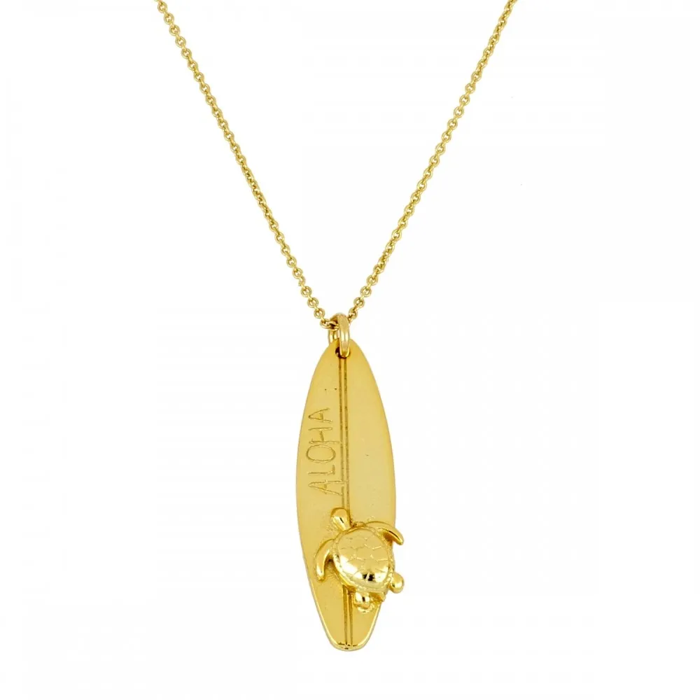 Collar Surf Turtle Oro