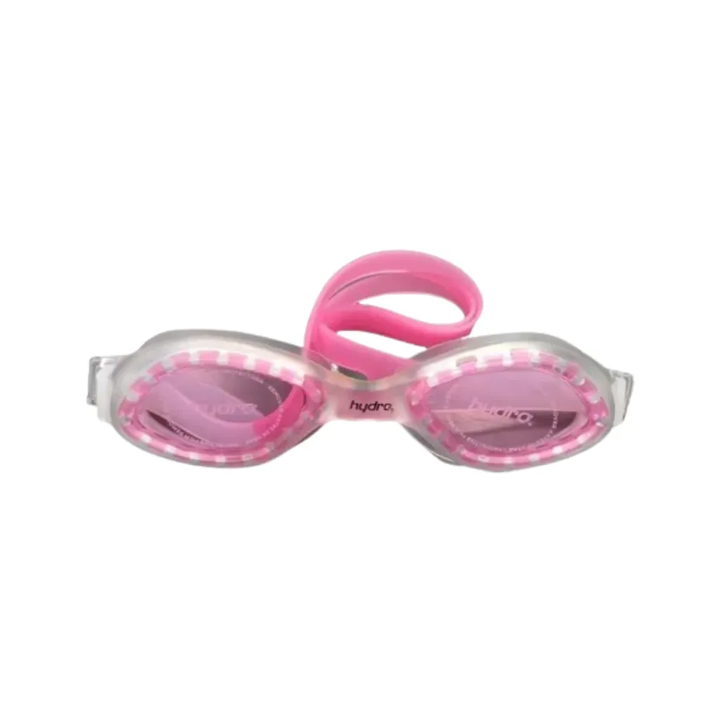 COMBO NATACIÓN NIÑO! Gorra Lycra Negra + Lente Hydro Rosa