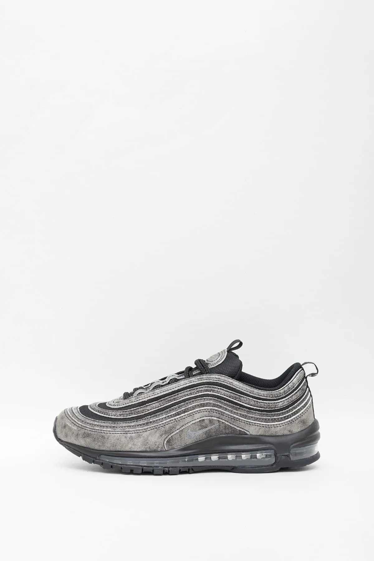 COMME DES GARCONS HOMME PLUS X NIKE BLACK AIR MAX 97 SNEAKERS