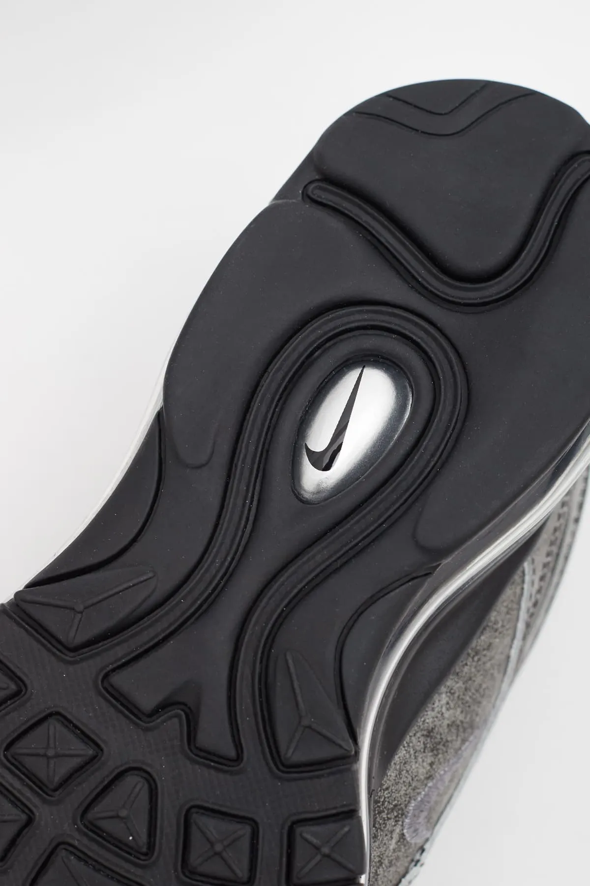 COMME DES GARCONS HOMME PLUS X NIKE BLACK AIR MAX 97 SNEAKERS
