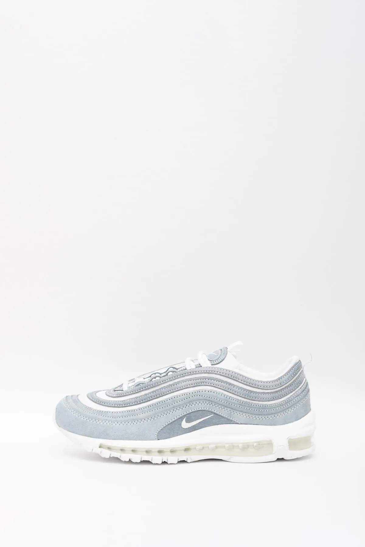 COMME DES GARCONS HOMME PLUS X NIKE GREY AIR MAX 97 SNEAKERS