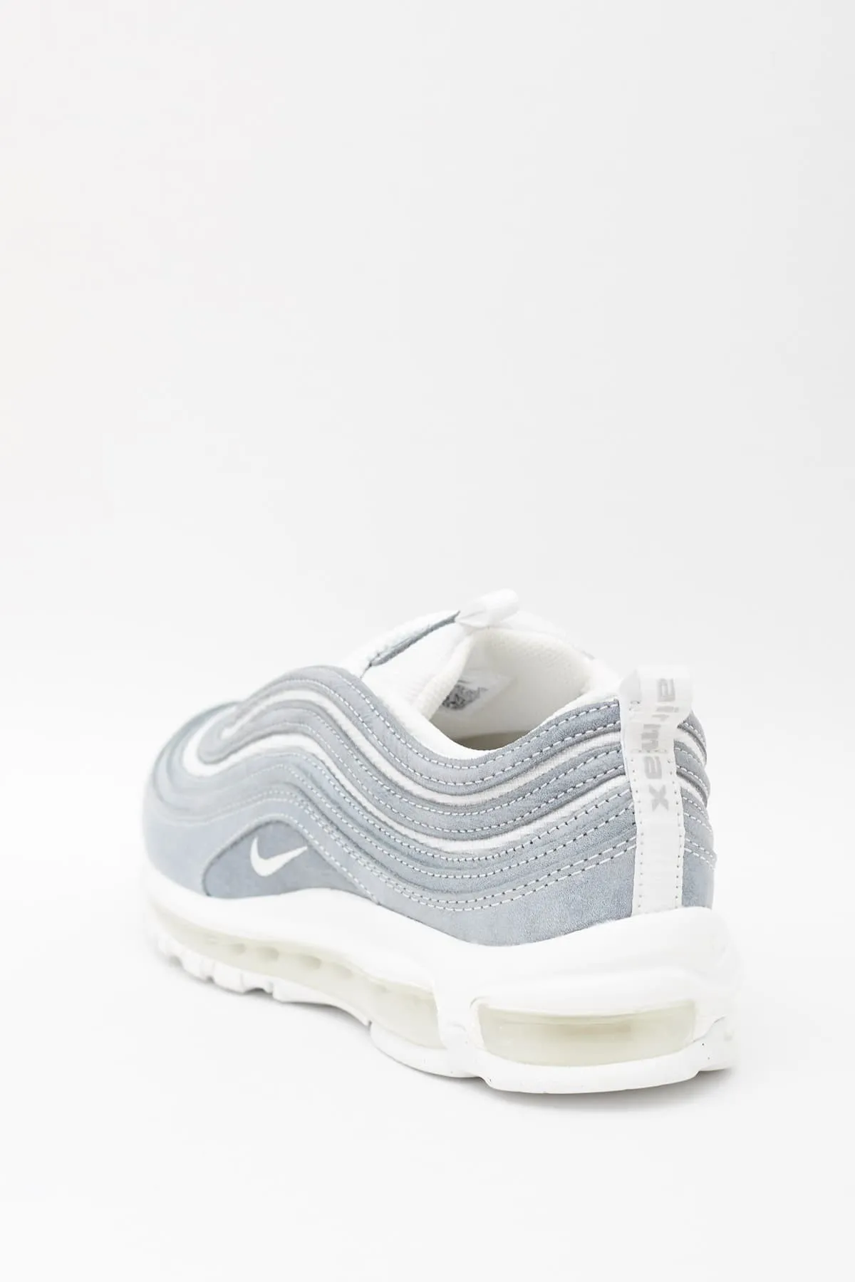 COMME DES GARCONS HOMME PLUS X NIKE GREY AIR MAX 97 SNEAKERS