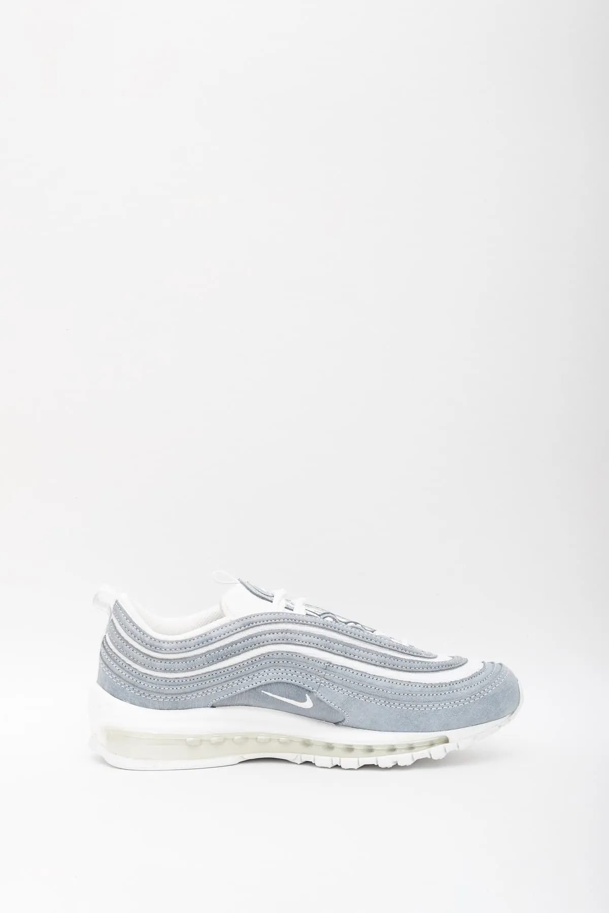 COMME DES GARCONS HOMME PLUS X NIKE GREY AIR MAX 97 SNEAKERS
