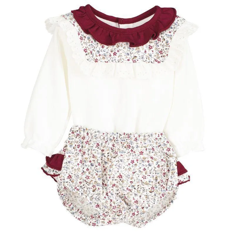 Conjunto bebe bandana bebé