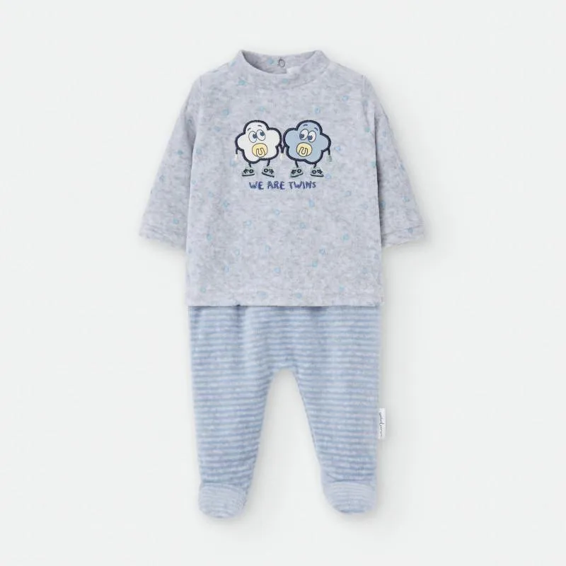 Conjunto bebé pijama de invierno