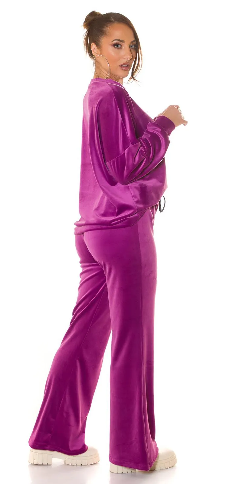 Conjunto de 2 piezas sport violeta