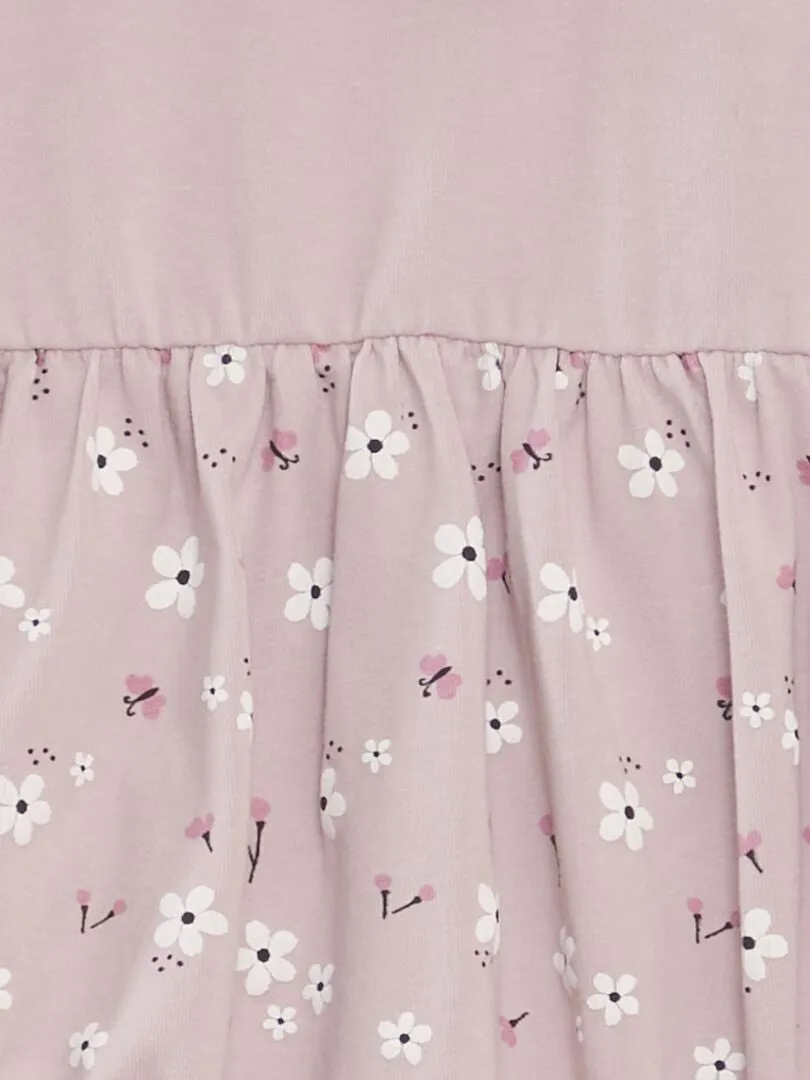 CONJUNTO DE PELELE + CINTA   2 PIEZAS  ROSA