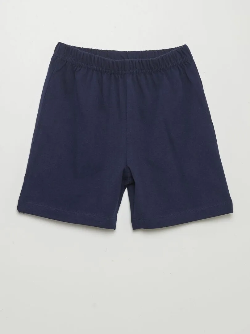 CONJUNTO DE PIJAMA 'CARS'  2 PIEZAS  AZUL