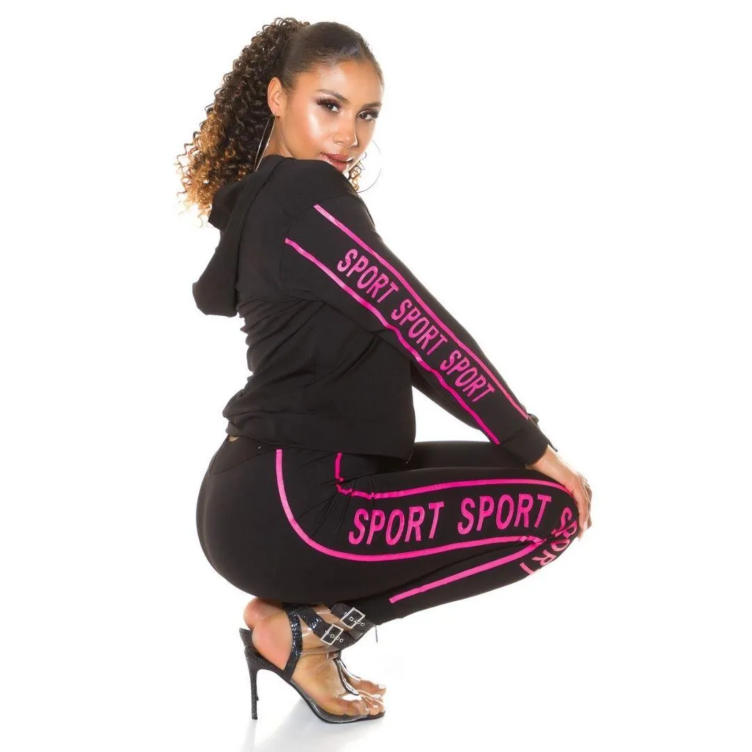 Conjunto Fashion Sport Rosa