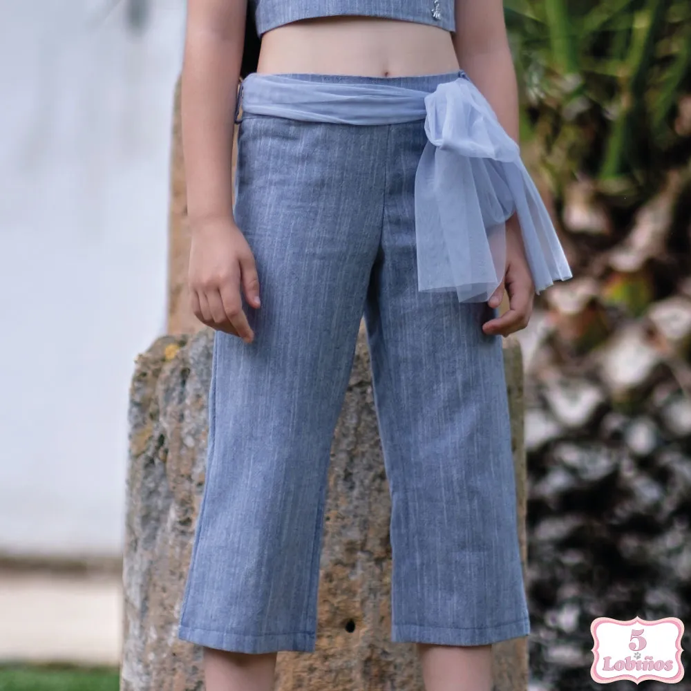 CONJUNTO NIÑA CERES AZUL Nekenia