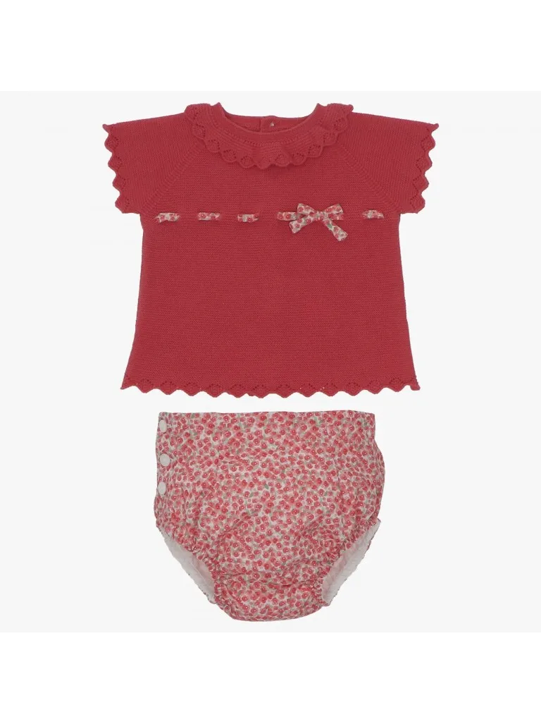 Conjunto para niña con ranita Martín Aranda