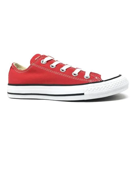 converse lona roja