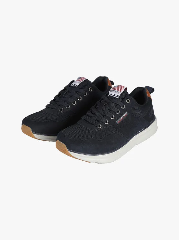 Cotton Belt Zapatillas con cordones para hombre.