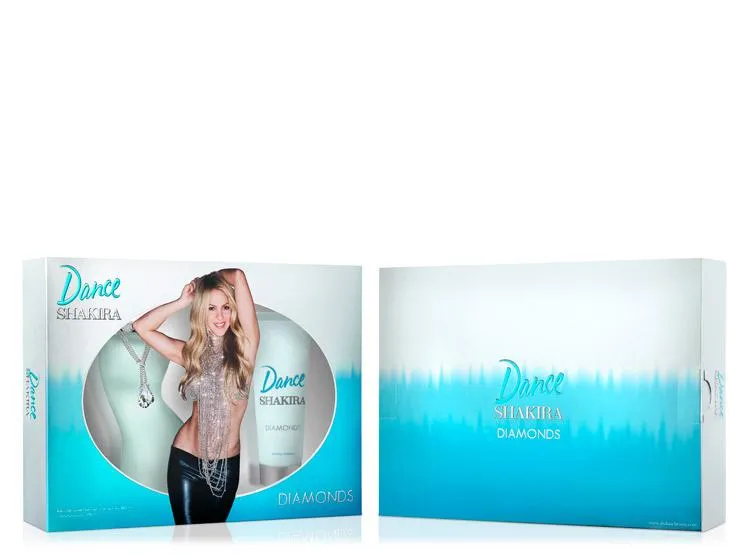 DANCE DIAMONDS EDT 80 ML + 75ML BL  SHAKIRA