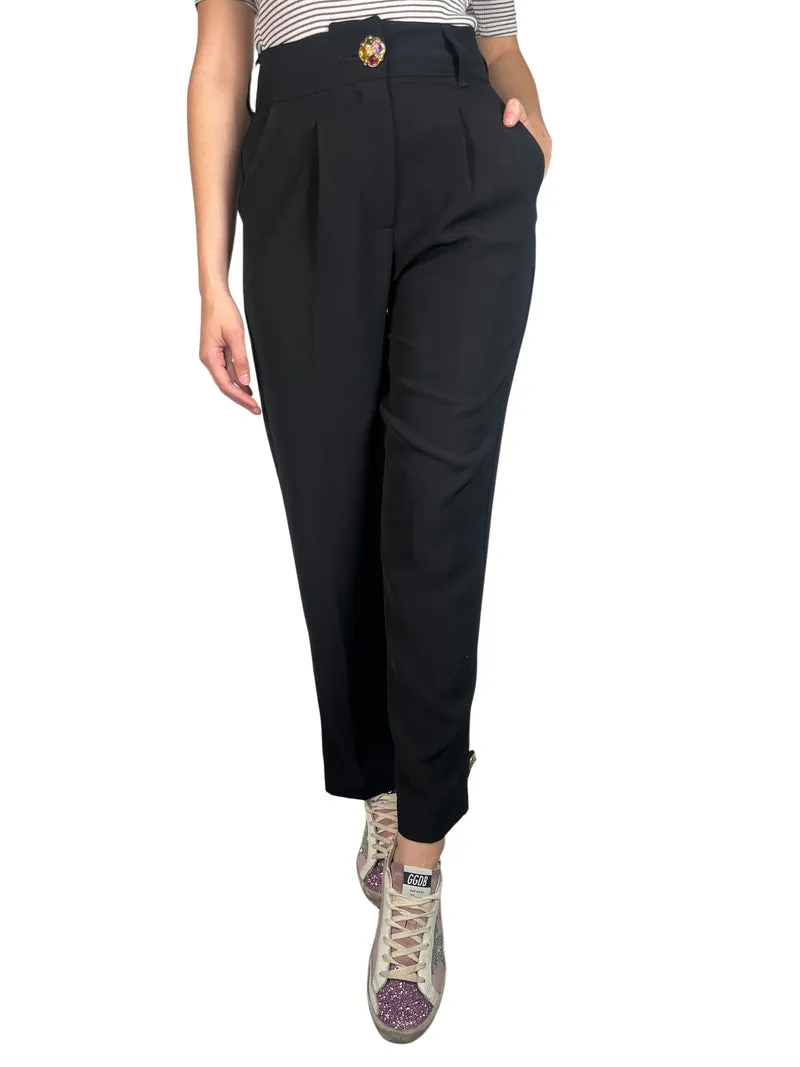 DEMARIAS Pantalón Boton Colores