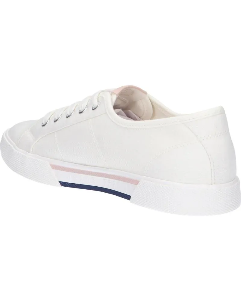 Deportivas de Mujer y Niña y Niño PEPE JEANS PGS30543 BRADY 800 WHITE