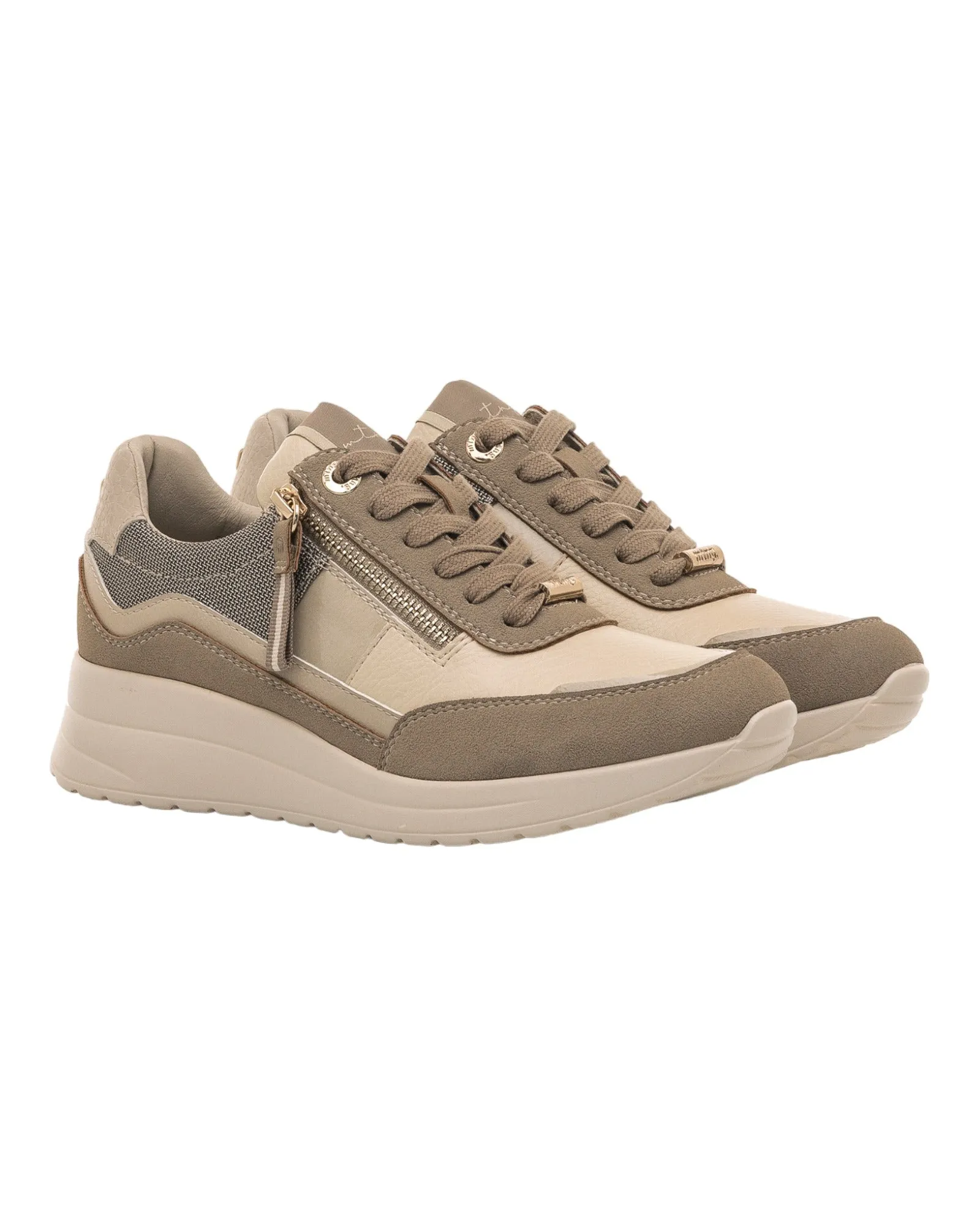 DEPORTIVOS DE MUJER MUSTANG 60363 EN BEIGE