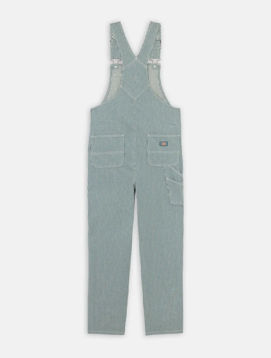 dickies pantalón peto classic hickory green lincoln