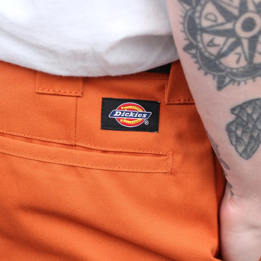 dickies pantalón slim 873 work naranja