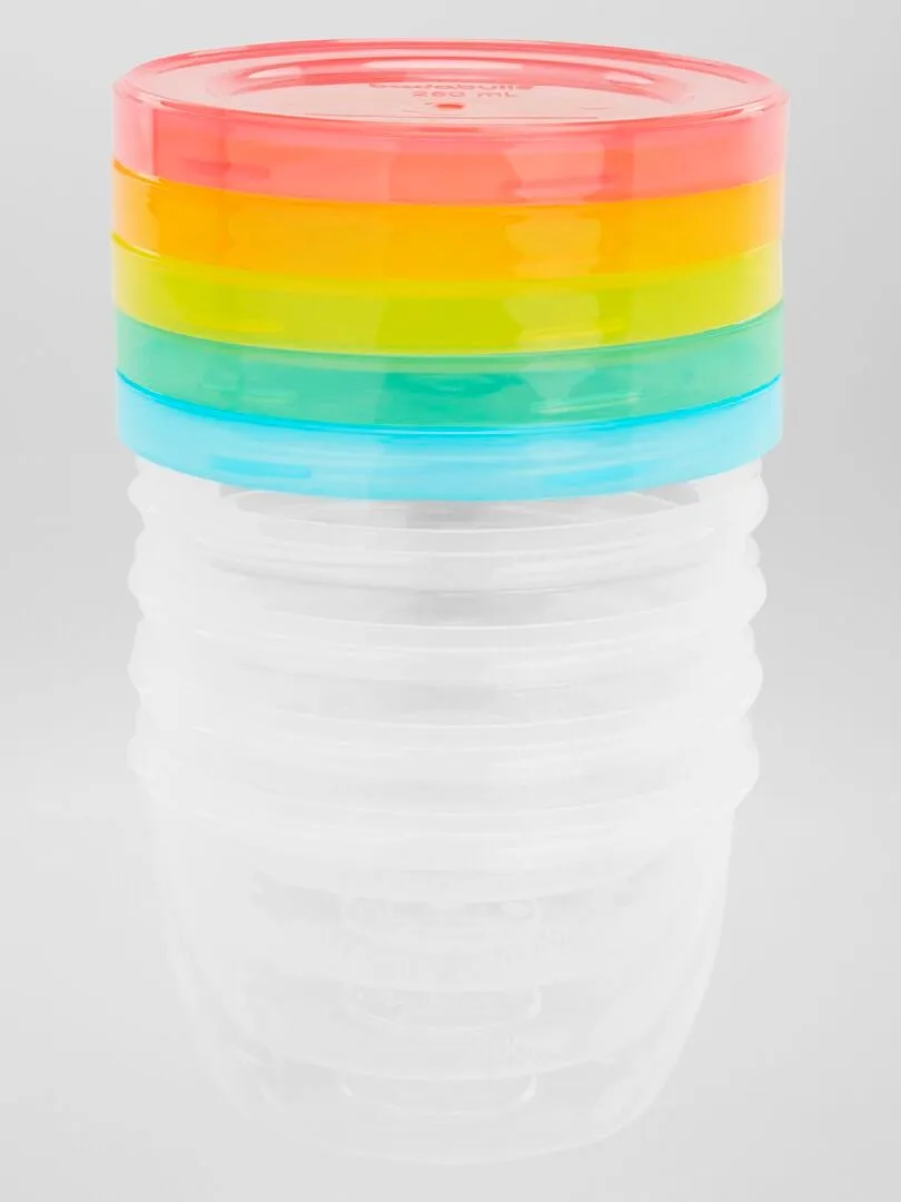 ENVASES DE CONSERVACIóN 'BADABULLE'  MULTICOLOR