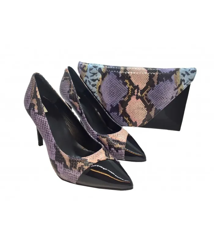 EZZIO 415713 LILA ROSA NEGRO