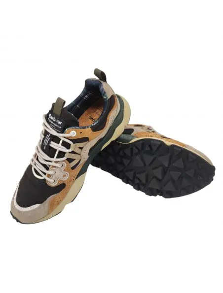 FLOWERMOUNTAIN Zapatillas Yamano 3 Barbour Brown/Beige