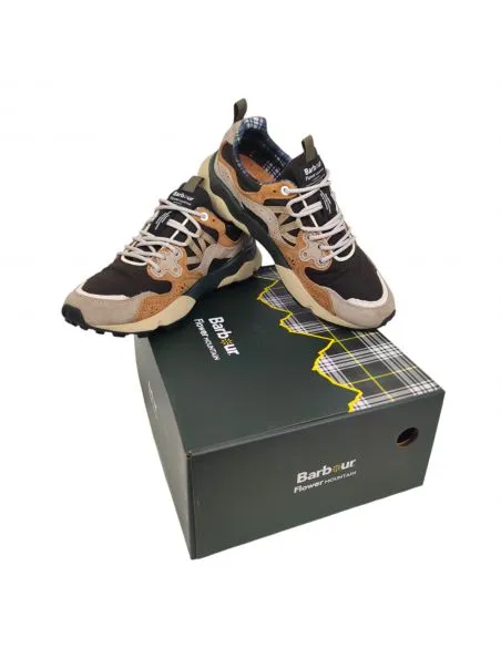 FLOWERMOUNTAIN Zapatillas Yamano 3 Barbour Brown/Beige