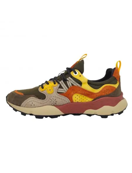 FLOWERMOUNTAIN Zapatillas Yamano 3 Hombre Grey/Yellow
