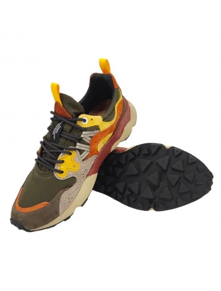 FLOWERMOUNTAIN Zapatillas Yamano 3 Hombre Grey/Yellow