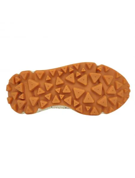 FLOWERMOUNTAIN Zapatillas Yamano 3 Teddy Mujer Light Brown/Militare/Violet
