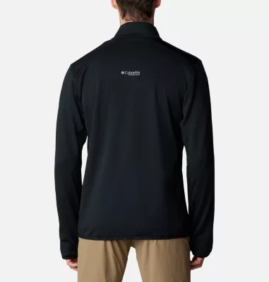 Forro polar con diseño de cuadrícula con Triple Canyon™ para hombre