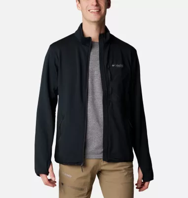 Forro polar con diseño de cuadrícula con Triple Canyon™ para hombre