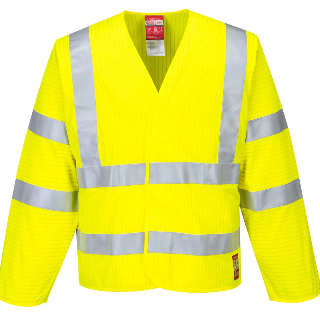 FR85 Chaqueta de alta visibilidad, antiéstática – Resistente a la llama