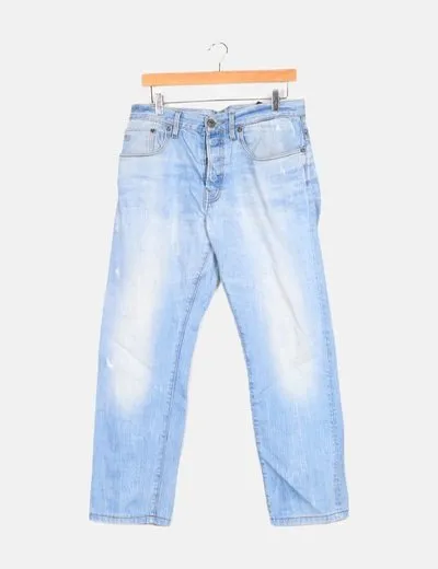 GSTAR RAW JEANS AZUL BáSICO