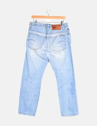 GSTAR RAW JEANS AZUL BáSICO