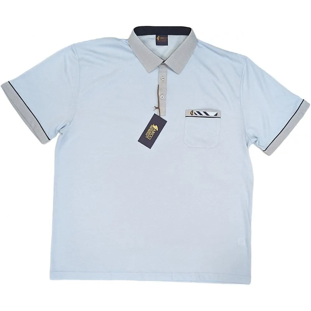 GABICCI Gabicci Polo de algodón de manga corta para hombre de talla grande