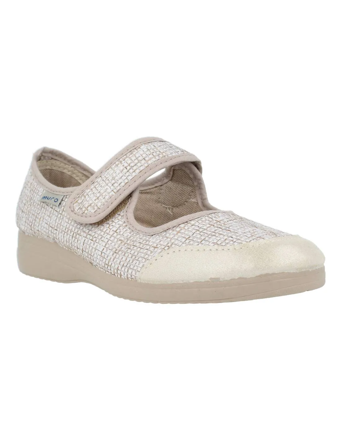 GARRIDO MURO  MERCEDES REFORZADO ESTAMPADO BEIGE