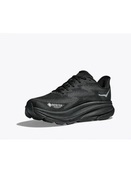 HOKA Zapatillas Clifton 9 GTX Hombre Black/Black