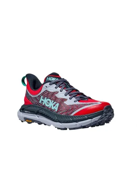 HOKA Zapatillas Mafate Speed 4 Hombre Cerise/Stormy Skies