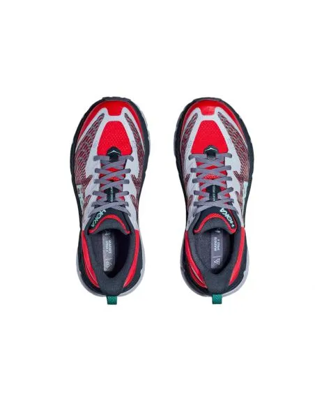 HOKA Zapatillas Mafate Speed 4 Hombre Cerise/Stormy Skies