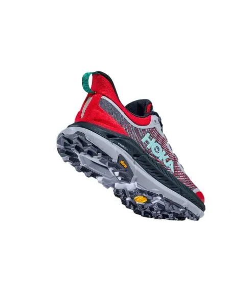 HOKA Zapatillas Mafate Speed 4 Hombre Cerise/Stormy Skies
