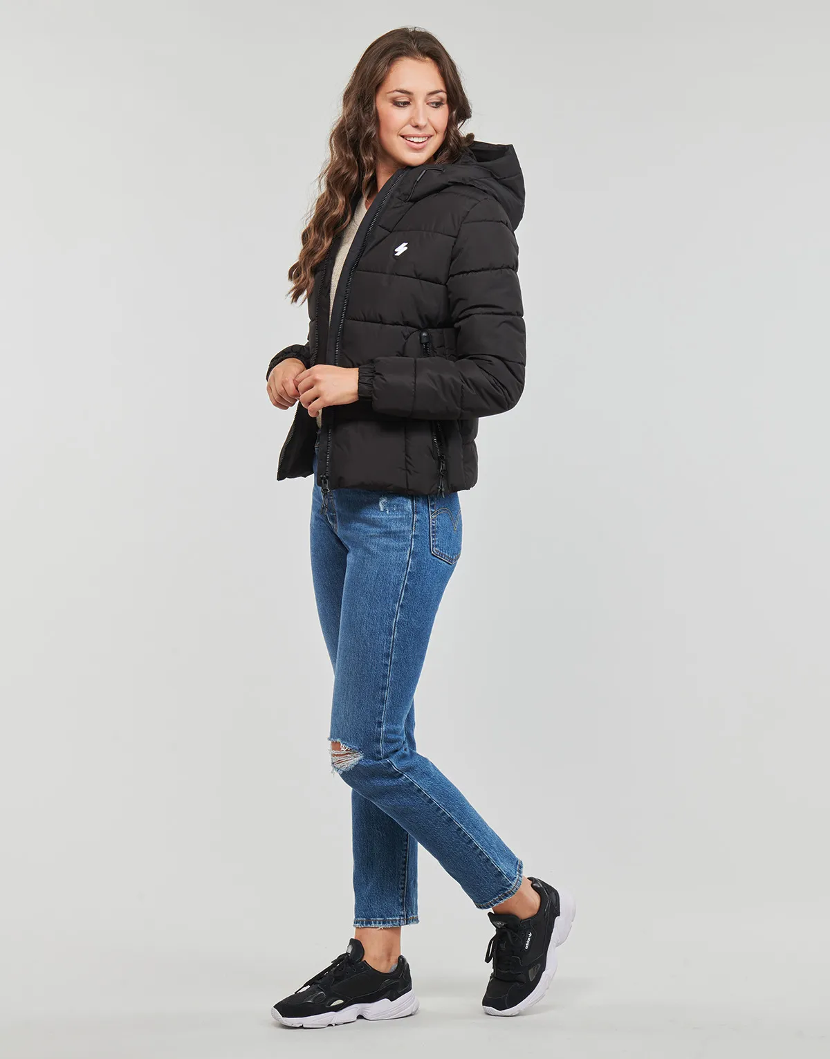 HOODED SPIRIT SPORTS PUFFER