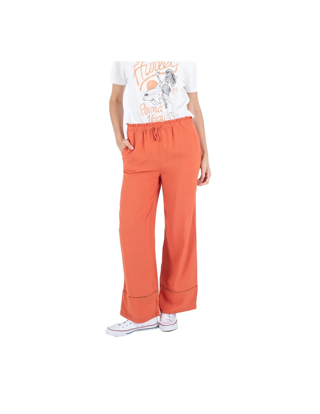 HURLEY BECKY BEACH PANT ORANGE