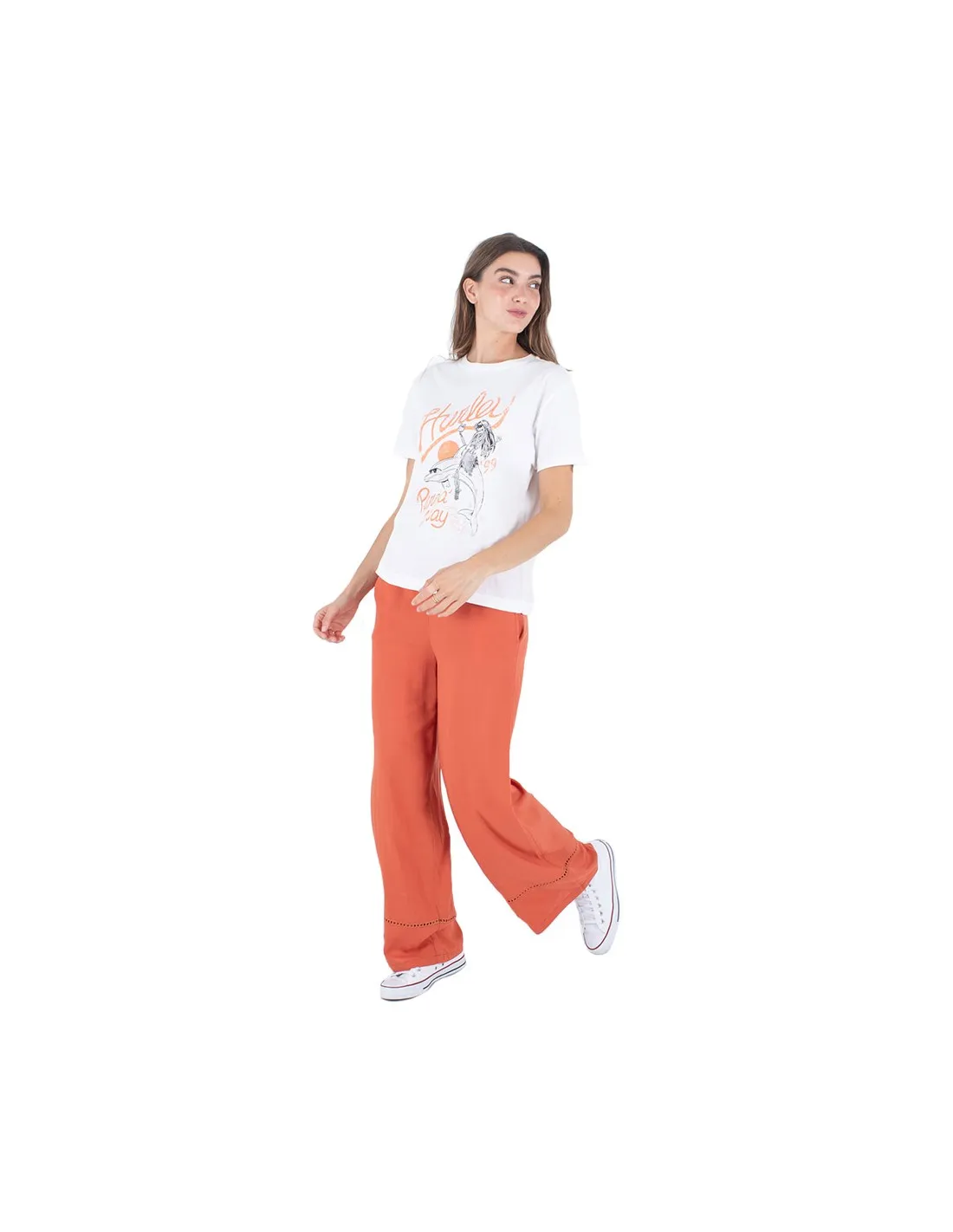 HURLEY BECKY BEACH PANT ORANGE