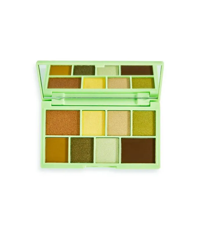 I HEART REVOLUTION  PALETA DE SOMBRAS DE OJOS CHOCOLATE MINI  PISTACHIO CREAM