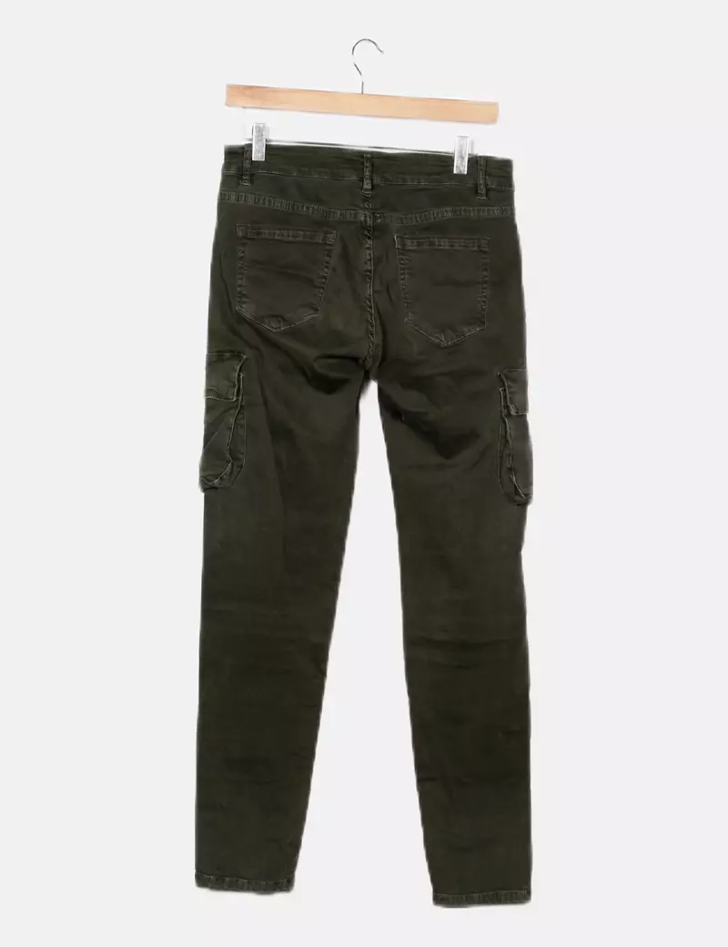 Jeans wear Jean verde básico