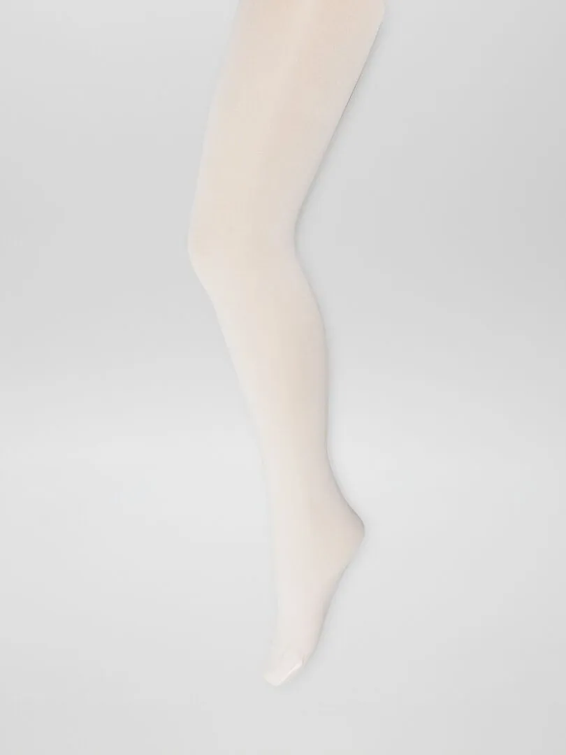 JUEGO DE 2 PARES DE MEDIAS LISAS  ROSA