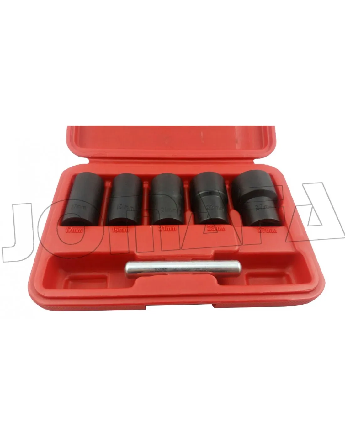 JUEGO DE VASOS DE 1/2" PARA EXTRAER DE TUERCAS/TORNILLOS ANTIRROBO