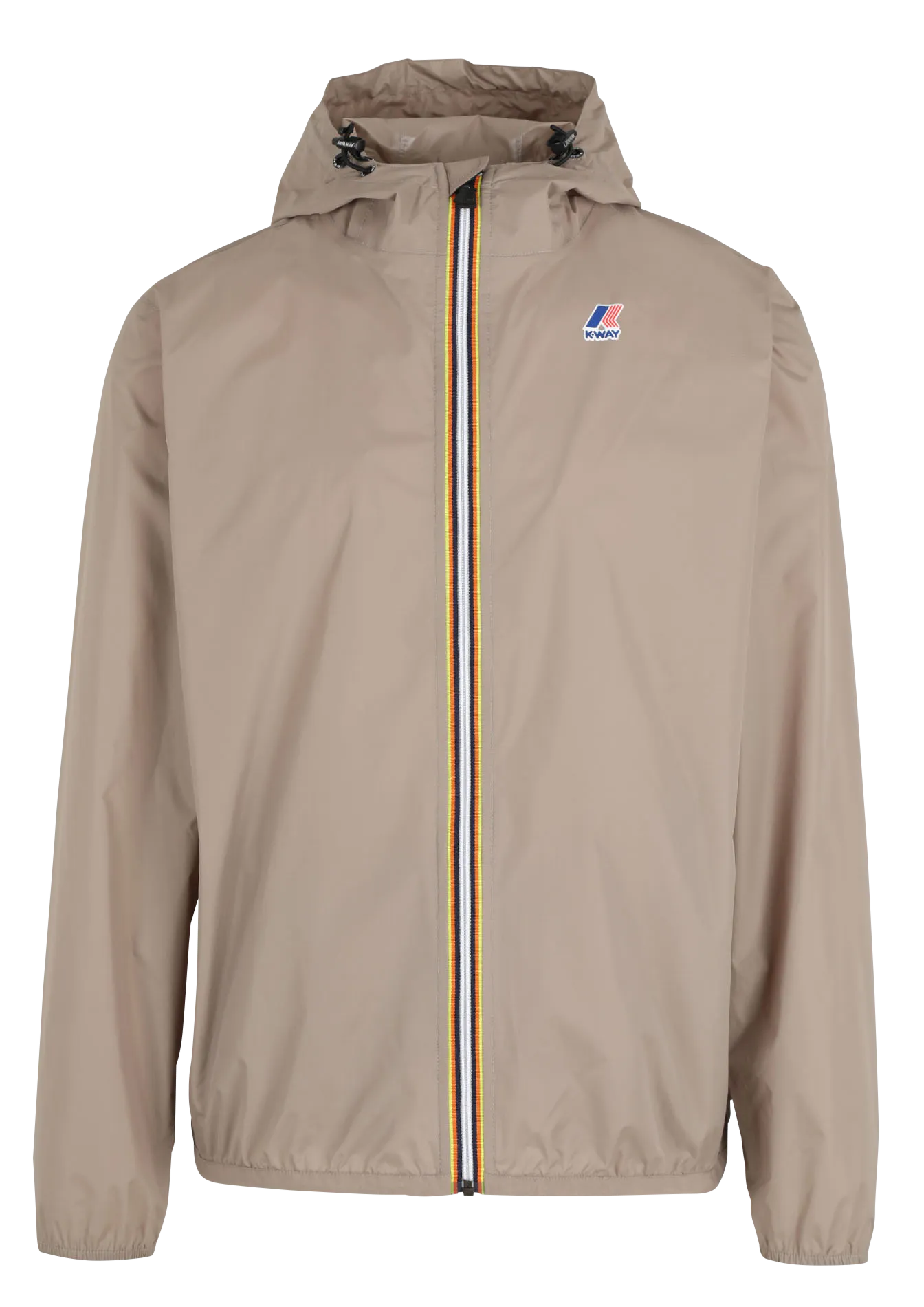 KWAY LE VRAI 3.0 CLAUDE  CORTAVIENTOS RECTO CON CAPUCHA EN BEIGE